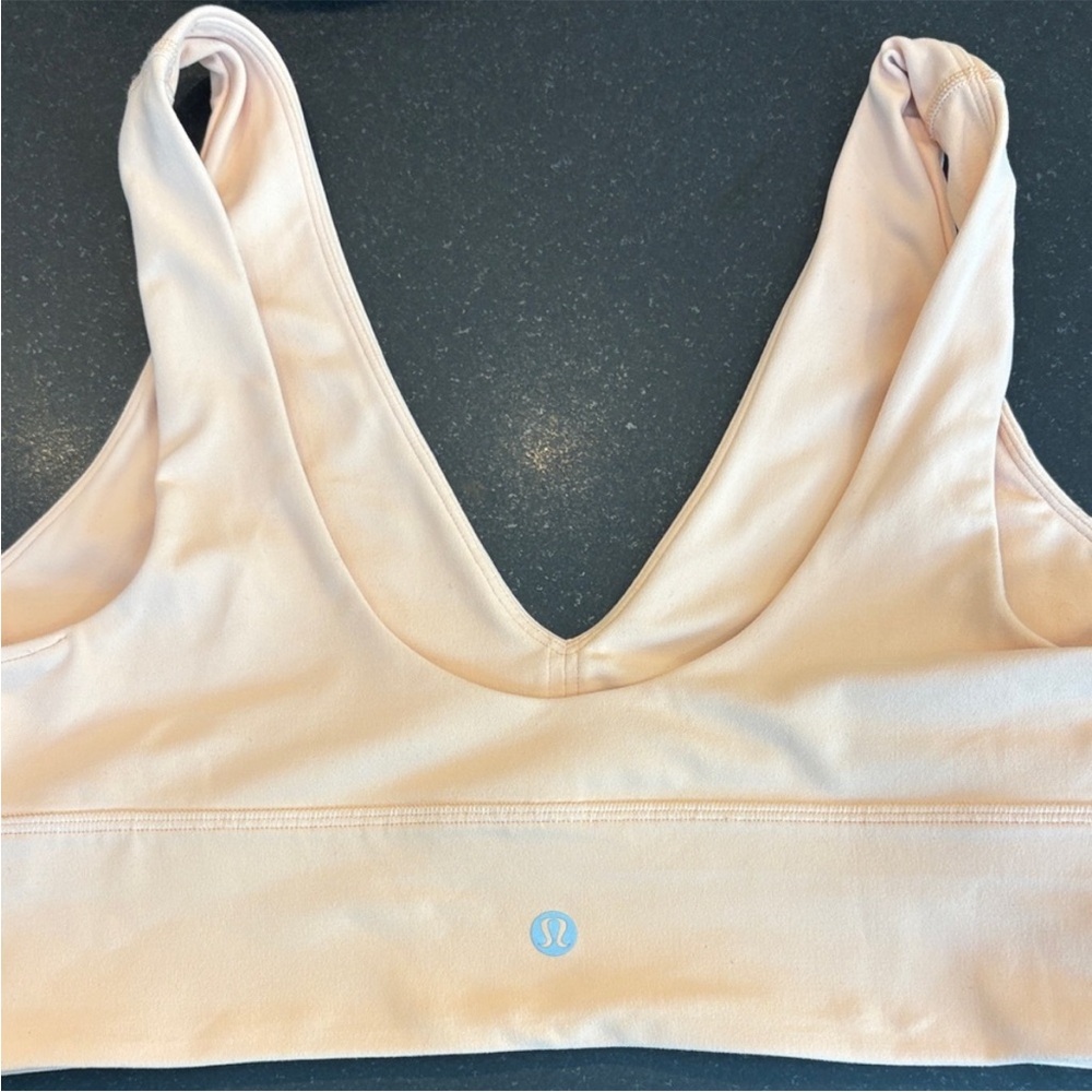 Lululemon Orange Sports Bra - Picture 3 of 6